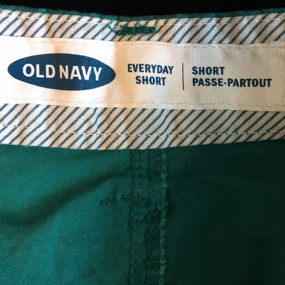 Old navy teal green shorts size 12 - Picture 2 of 5
